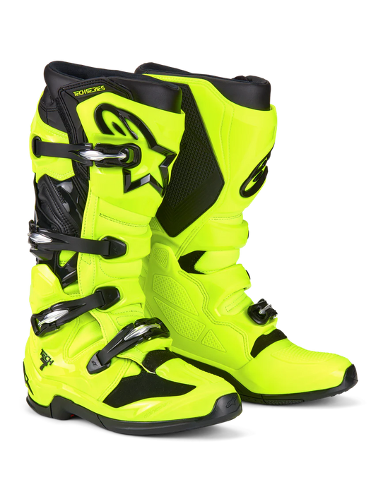 Alpinestars Tech 7 Boots - Yellow Fluo/Black MX25