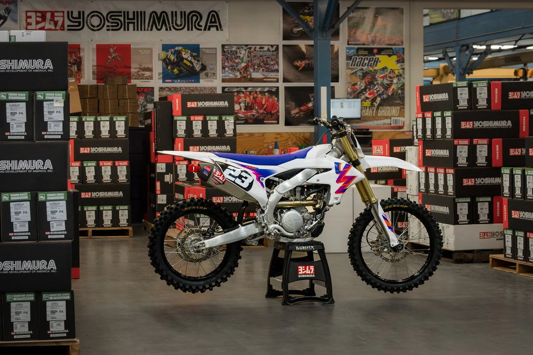 Yoshimura RS-12 Stainless Full Exhaust System - 2024 YZ250F