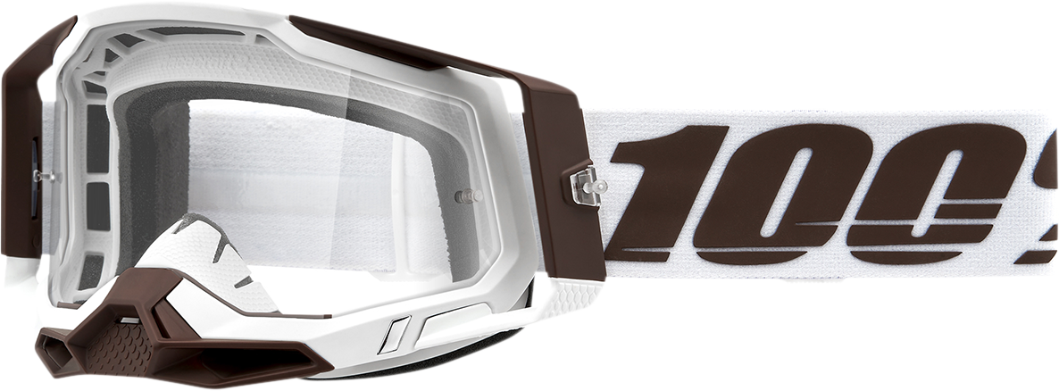 100% Racecraft 2 Goggles - Snowbird - Clear