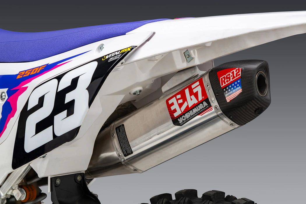 Yoshimura RS-12 Stainless Full Exhaust System - 2024 YZ250F