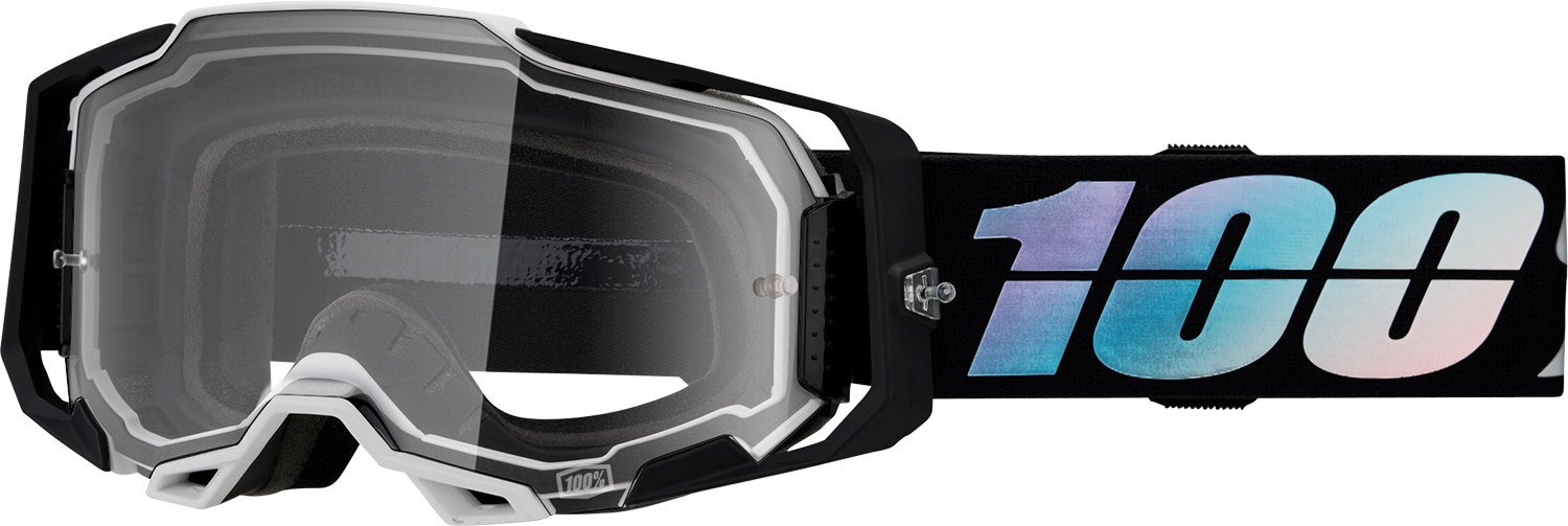 100% Armega Goggles - Krisp - Clear