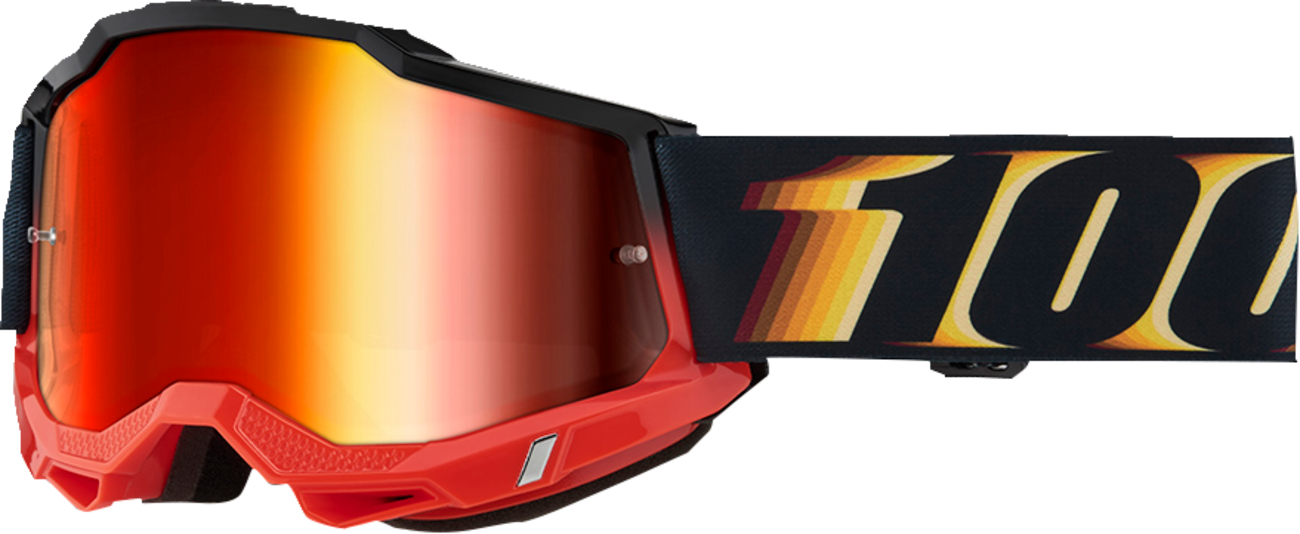 100% Accuri 2 Goggles - Stamino 2 - Red Mirror