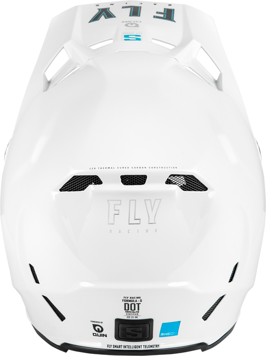 Fly Racing Youth Formula S Carbon Solid Helmet 2025