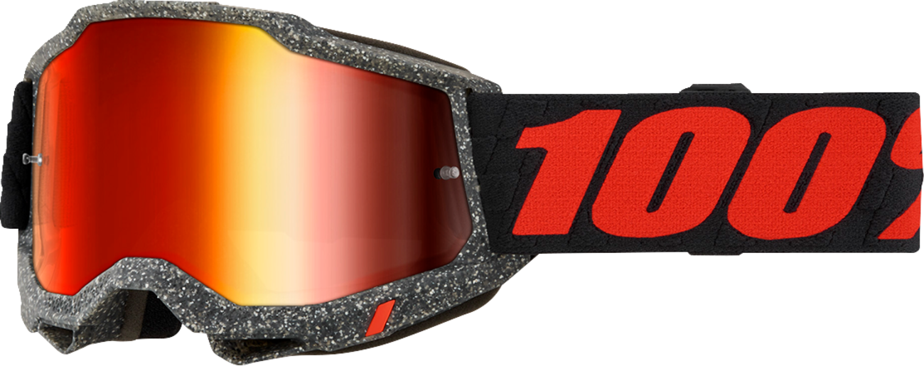 100% Accuri 2 Goggles - Huaraki - Red Mirror