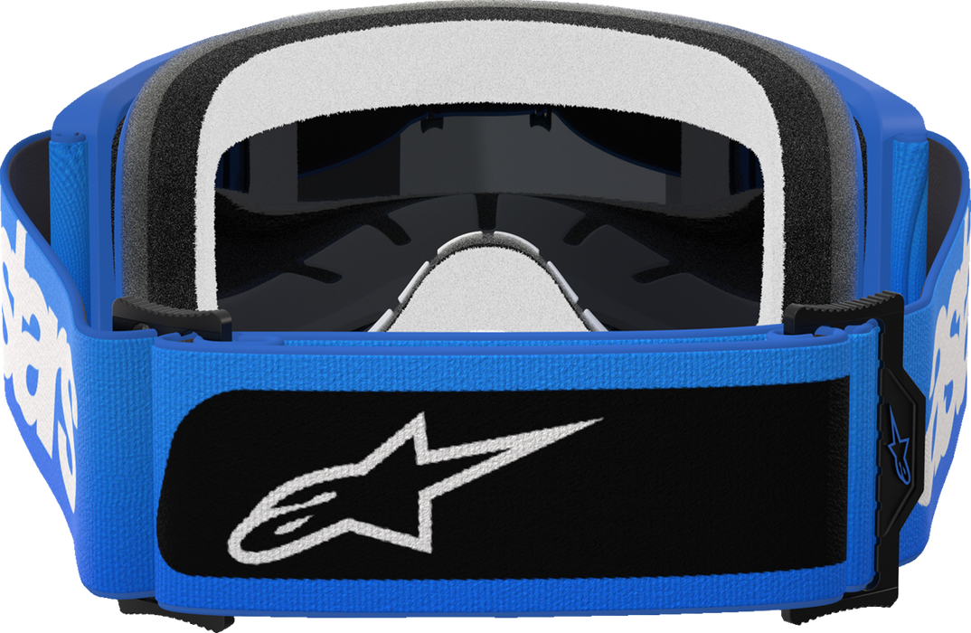 Alpinestars Vision 5 Blaze Goggles - Blue - Blue Mirror