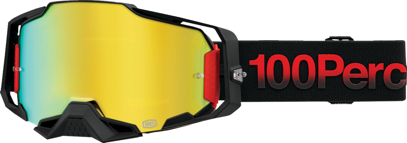 100% Armega Goggles - Lightspeed - HiPER Silver Flash