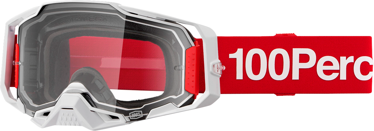 100% Armega Goggles - Corbin - Clear