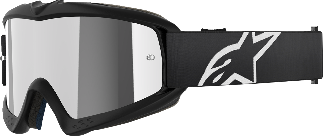 Alpinestars Youth Vision Corp Goggles - Black - Silver Mirror