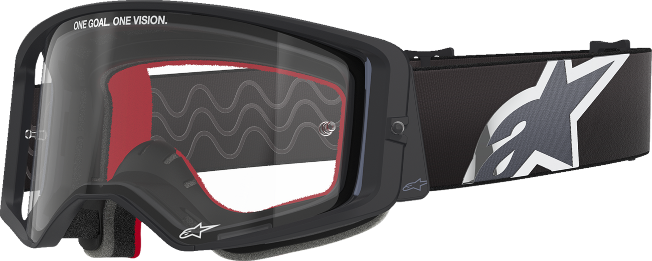 Alpinestars Supertech Corp Goggles - Black/Gray - Clear