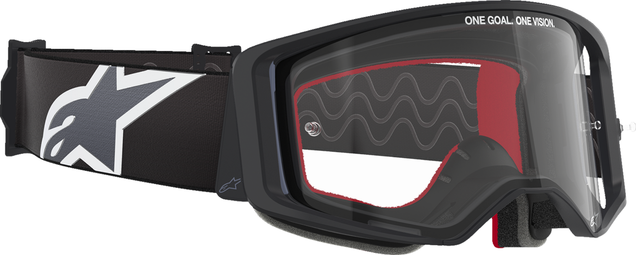 Alpinestars Supertech Corp Goggles - Black/Gray - Clear