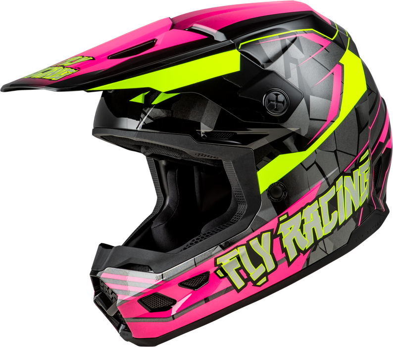 Fly Racing Youth Kinetic Scorched Helmet 2025