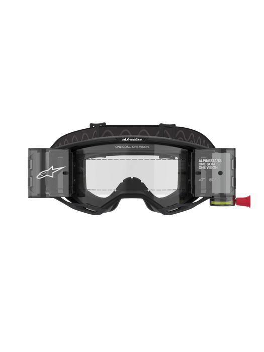 Alpinestars Vision 8 Corp Roll-Off Goggles - Black - Clear