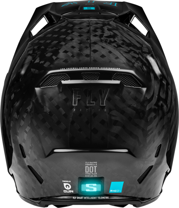 Fly Racing Youth Formula S Carbon Solid Helmet 2025