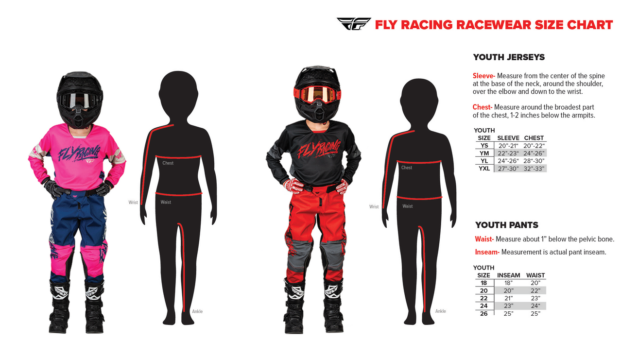 Fly Racing Youth Kinetic Stoke Pants 2025