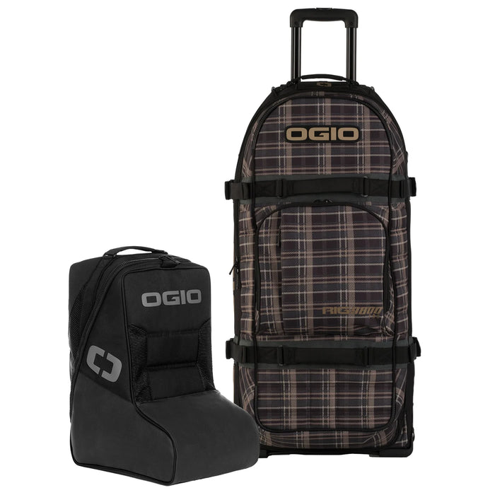 Ogio Rig 9800 Pro Gear Bag - Plaidley Tan/Black