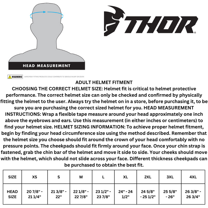 Thor Sector 2 Carve Helmet