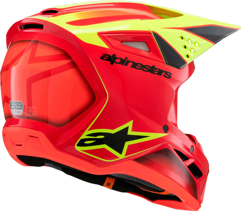 Alpinestars SM3 Youth Fray Helmet MX25