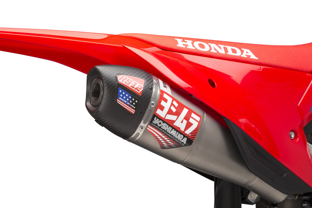 Yoshimura RS-12 Stainless Slip On Exhaust - 2021-2024 CRF450R