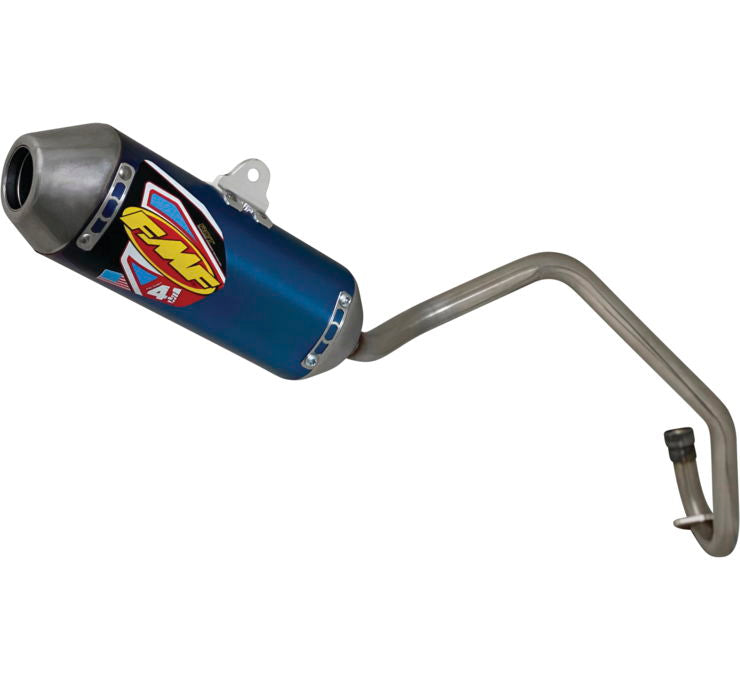 FMF Mini Factory 4.1 RCT Anodized Titanium Silencer with Stainless Steel End Cap - KLX110