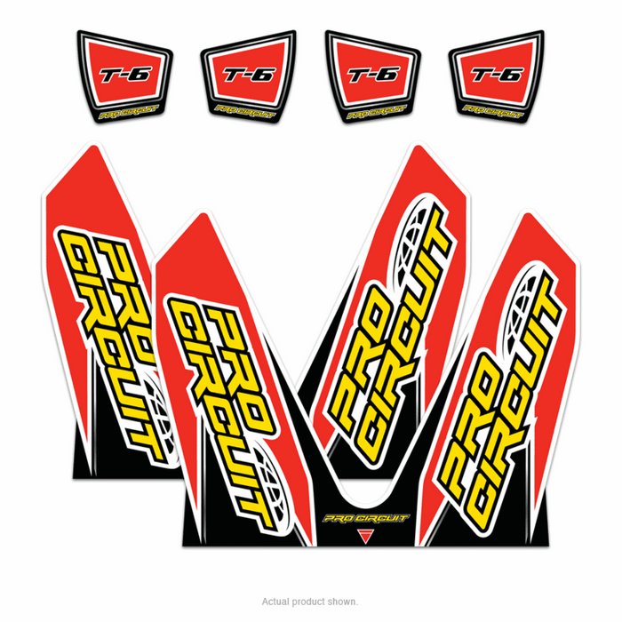 Pro Circuit T-6 Replacement Decals