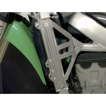 Works Connection Aluminum Radiator Brace - Kawasaki