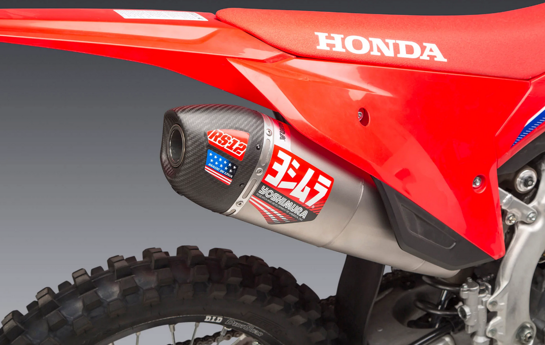 Yoshimura RS-12 TITANIUM Full Exhaust System - 2022-2023 CRF250R