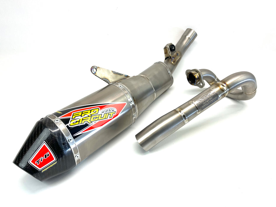 Pro Circuit Ti-6 Full Exhaust System - 2022-2024 CRF250R