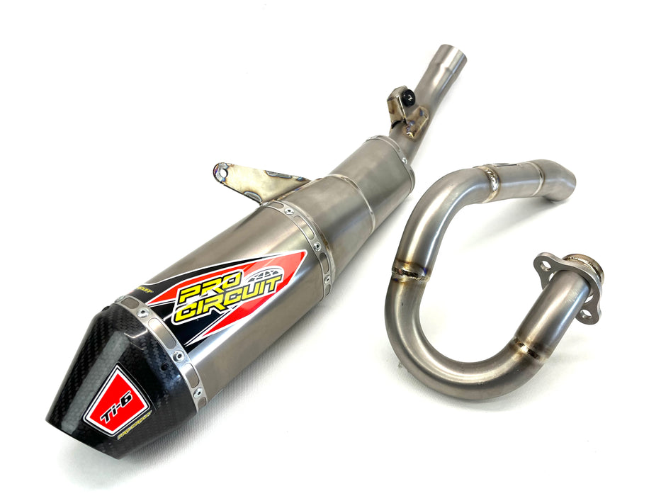 Pro Circuit Ti-6 Full Exhaust System - 2022-2024 CRF250R