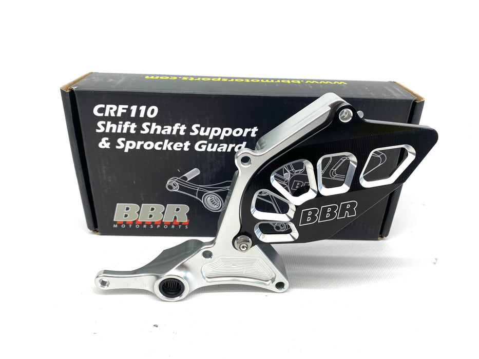 BBR Motorsports Shift Shaft Brace/Guard - CRF110