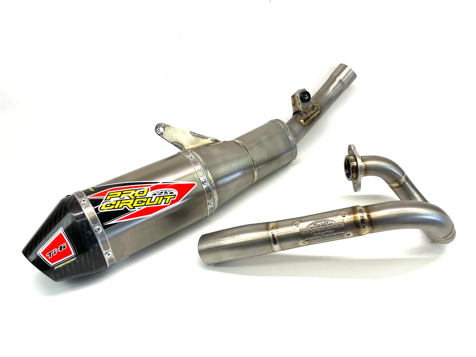 Pro Circuit Ti-6 Full Exhaust System - 2022-2024 CRF250R