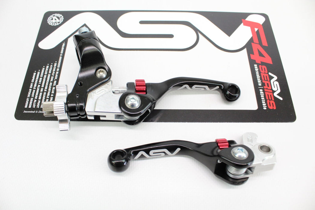 ASV F4 Series Brake & Clutch Lever Pair Pack - All Makes