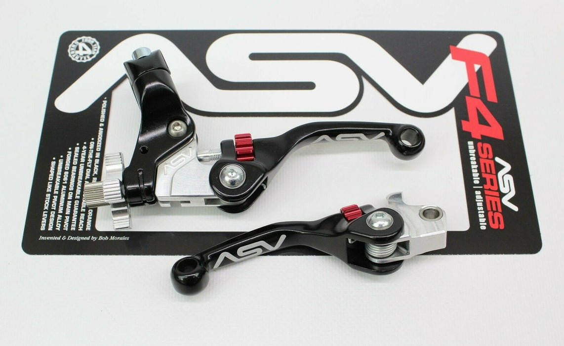 ASV F4 Series Brake & Clutch Lever Pair Pack - Yam/Kawi